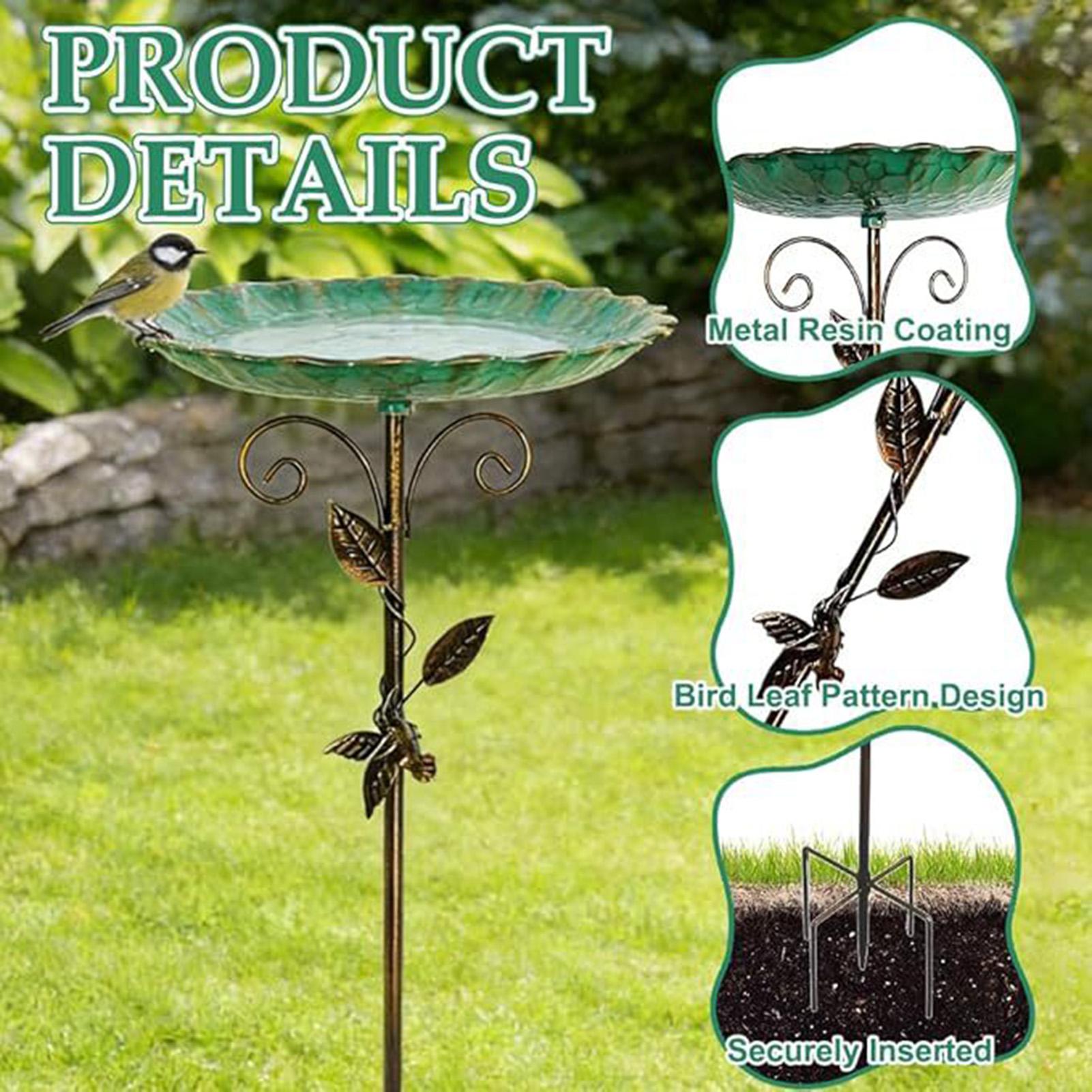 Bath - Bird Baths for Outdoors 30 inch