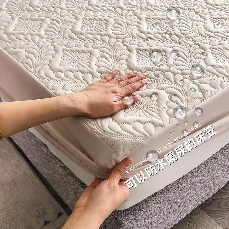 Waterproof Thicken Mattress Pa - огляд і ціна Waterproof Mattress Protector Breathable