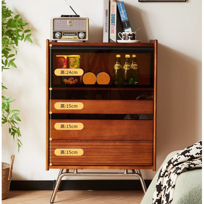 Solid wood chest Nordic, retro - огляд і ціна Storage & Organization