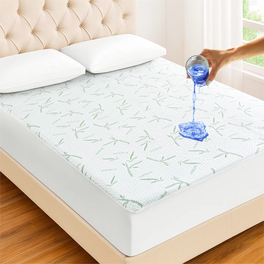 Waterproof Bamboo Fiber Mattre - огляд і ціна Waterproof Mattress Protector Breathable