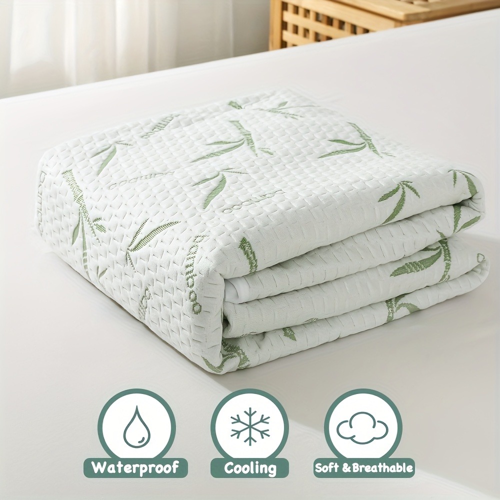 Waterproof Bamboo Fiber Mattre - огляд і ціна Waterproof Mattress Protector Breathable