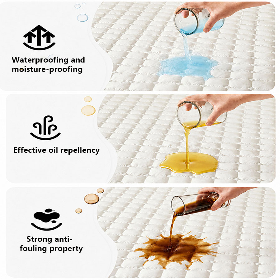Waterproof Quilted Mattress Pr - огляд і ціна Waterproof Mattress Protector Breathable